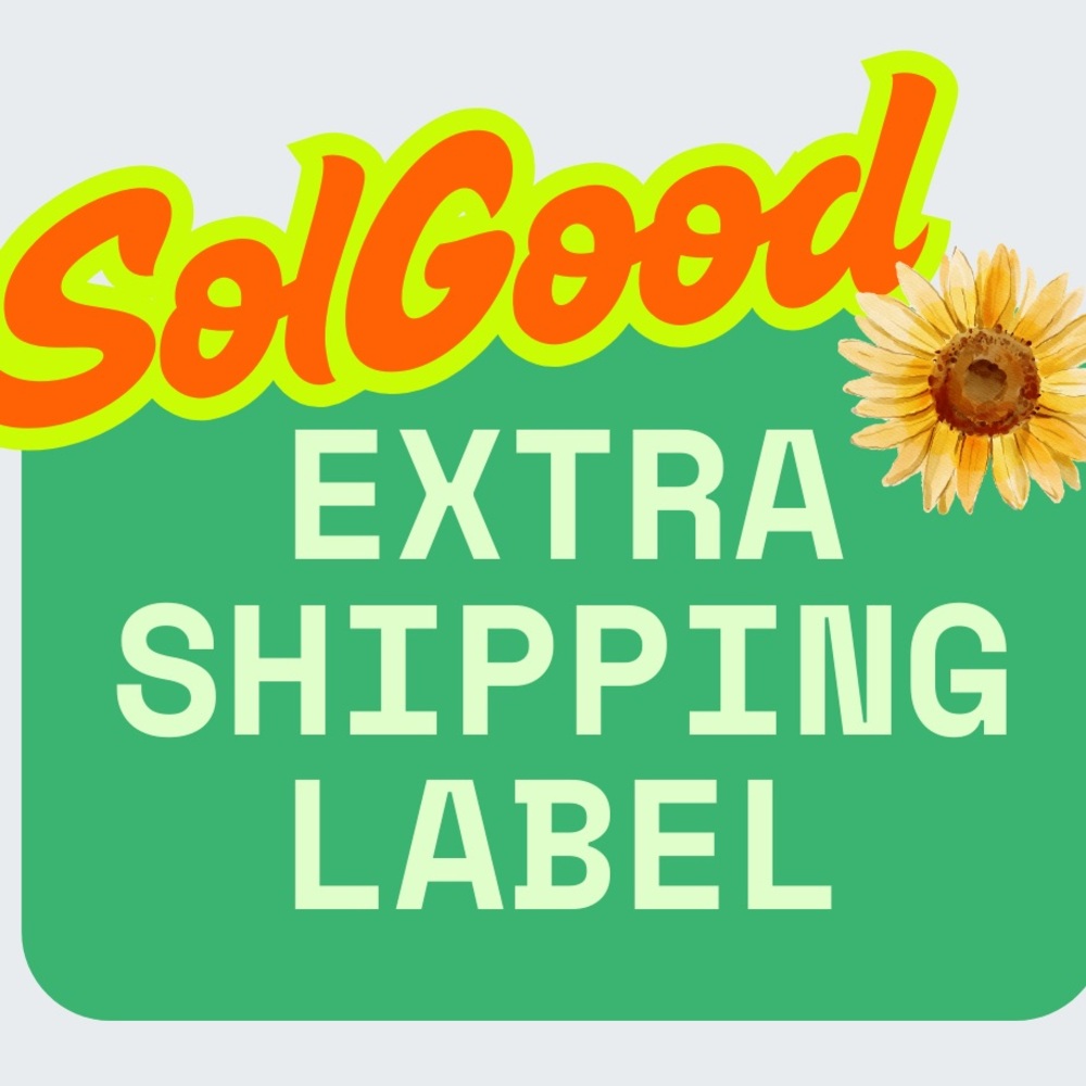 Extra Shipping Label